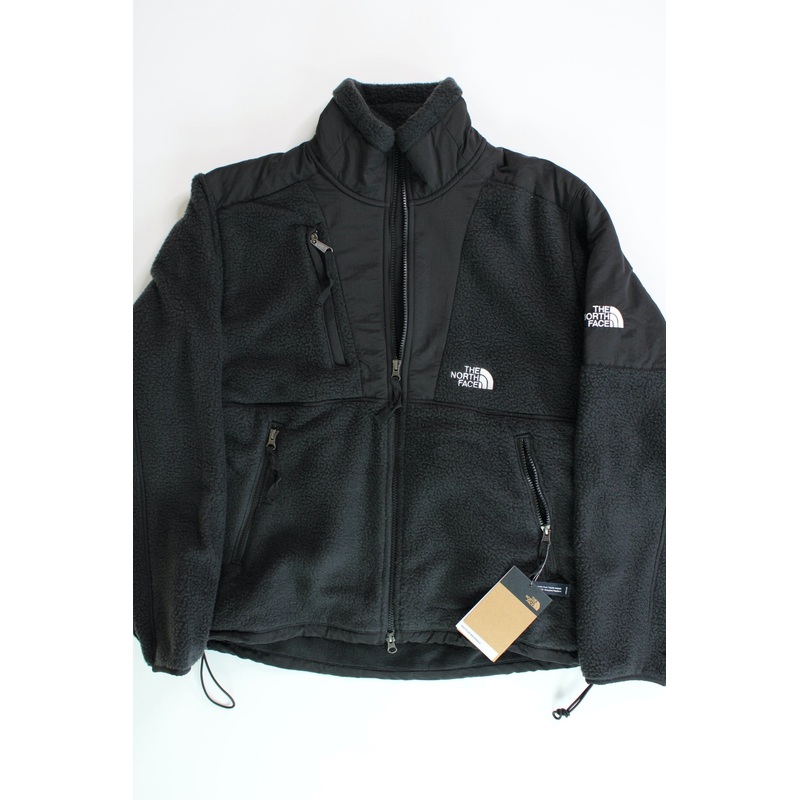 The North Face Mens 94 Sherpa Denali Jacket Medium Black