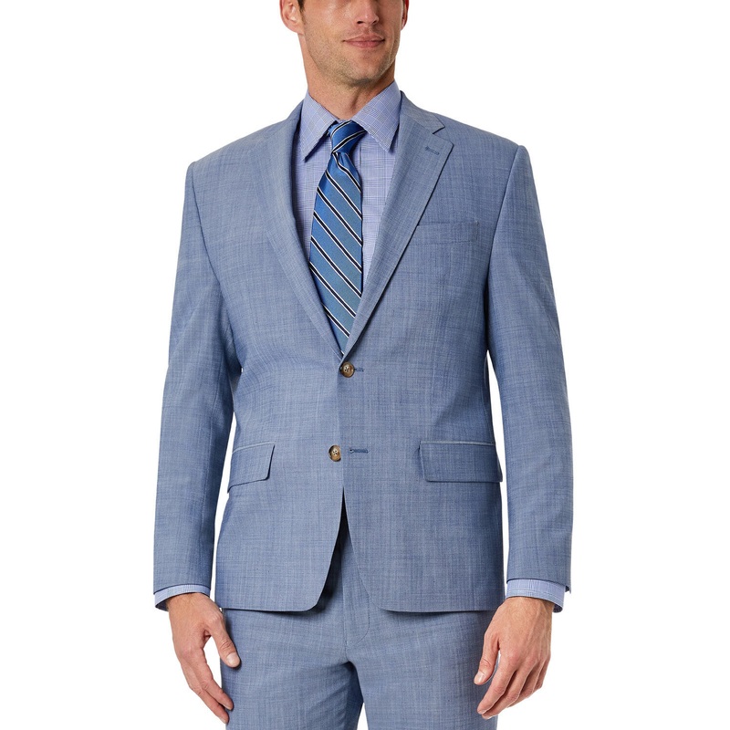 Lauren Ralph Lauren Men's Classic-Fit Suit Jacket 42R Light Blue