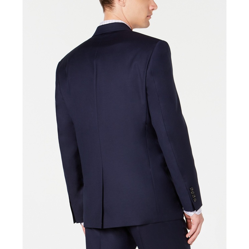Lauren Ralph Lauren Men's Classic-Fit UltraFlex Stretch Navy Suit Jacket 42R