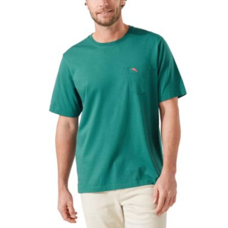 Tommy Bahama Men's Bali Sky Pocket T shirt  Deep Sea Teal Medium