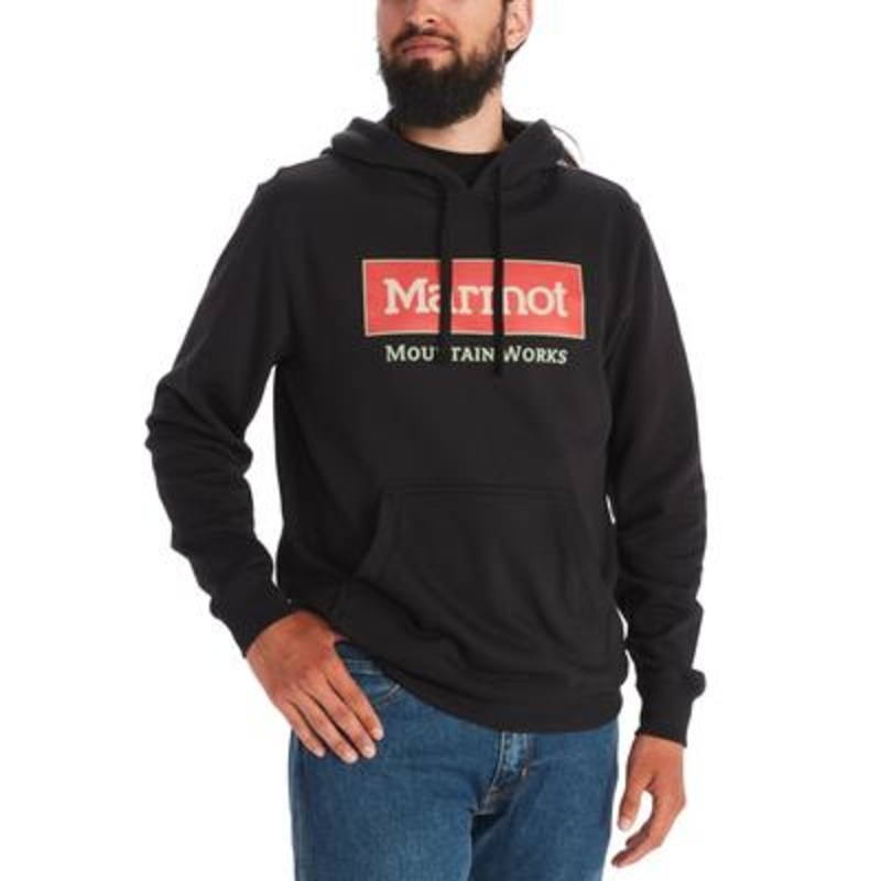 Marmot Men's Marmot Mountain Works Hoody XL Black Sweatshirt Hoodie