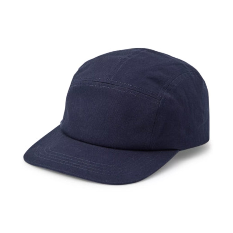 Sun + Stone Mens Solid Panel Cap Blue One Size