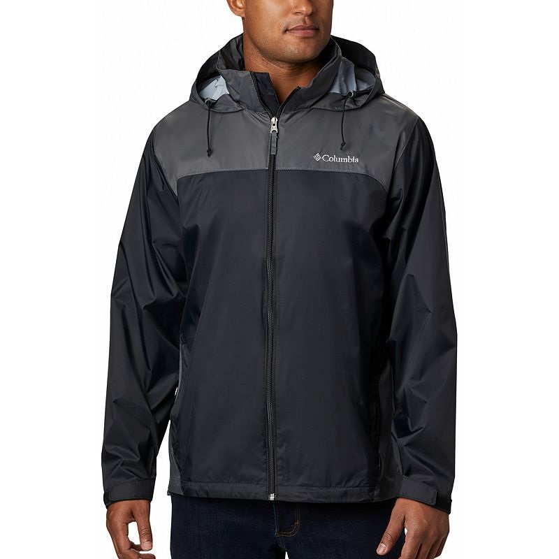 Columbia Men Classic fit Raincoat Coat Small Grey