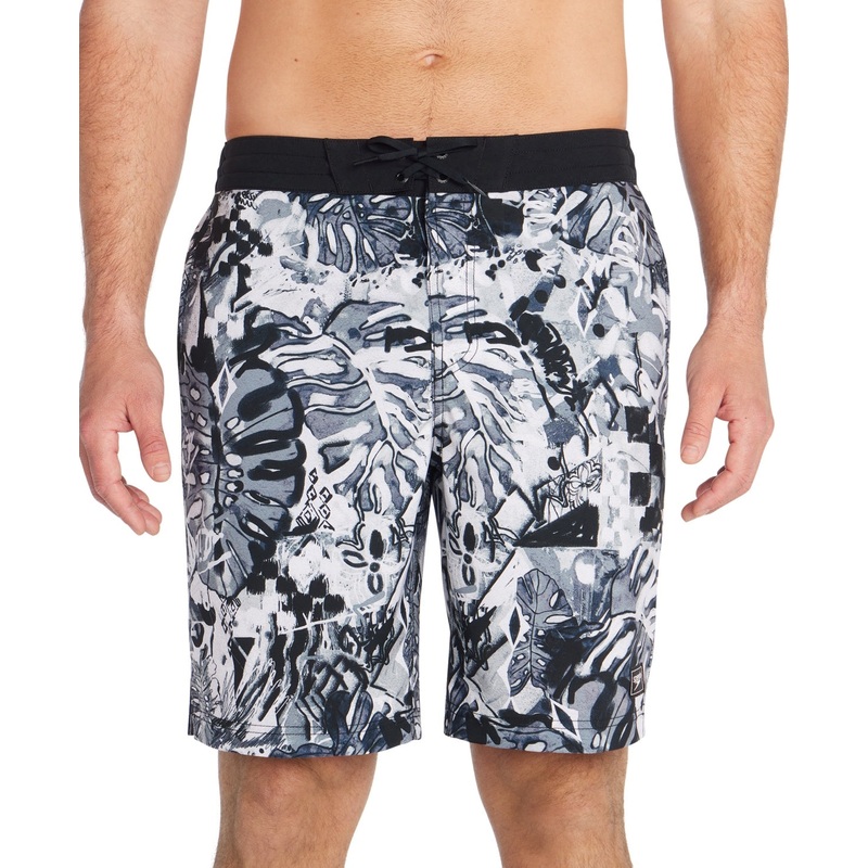 Speedo Mens Regular fit Board Shorts Swimwear XXL / 7.5 Black Floral