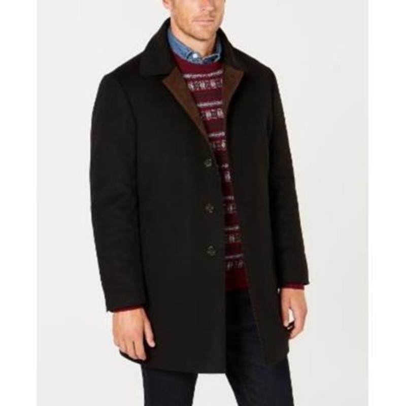 Lauren Ralph Lauren Men's Classic-Fit Ladd Tech Down Filled Coat 36S Black