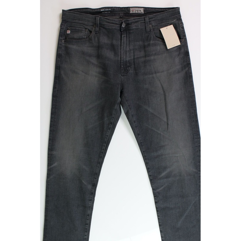 AG Adriano Goldshmeid Mens Tellis Slim Fit Jeans Size 38 -12 Years Fusion Black