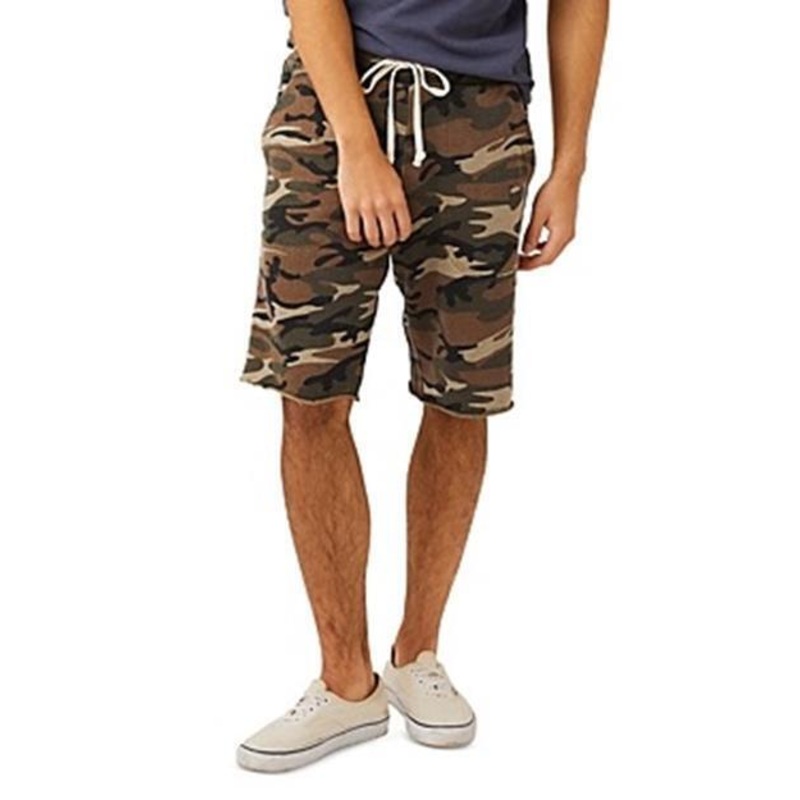 ALTERNATIVE Victory Slim Fit 10.5 Inch Cotton Shorts Medium Camo Green