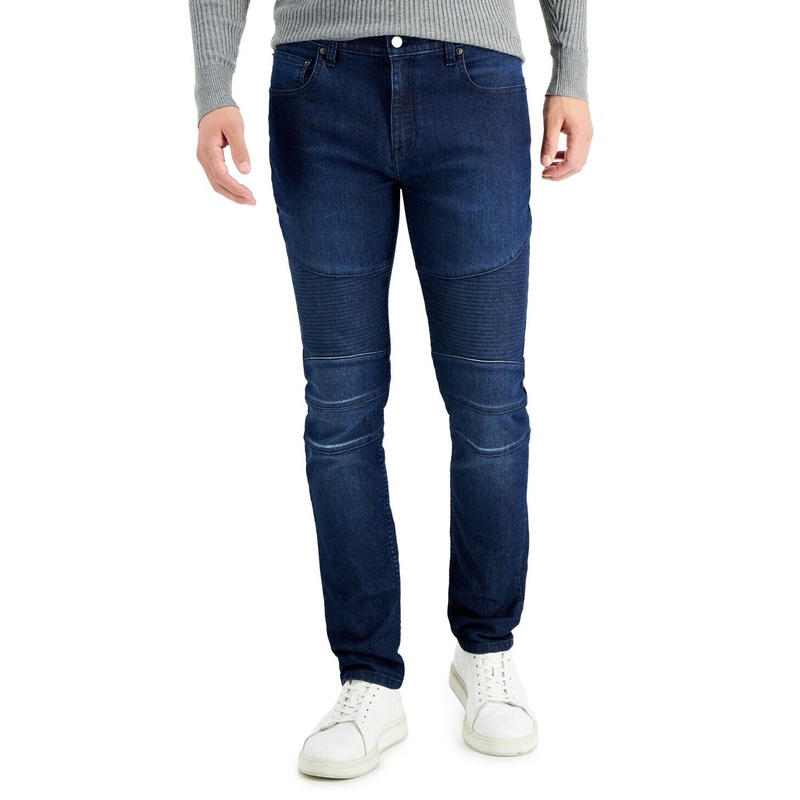 Inc International Concepts Men's Skinny-Fit Dark Wash Jeans 30 x 32