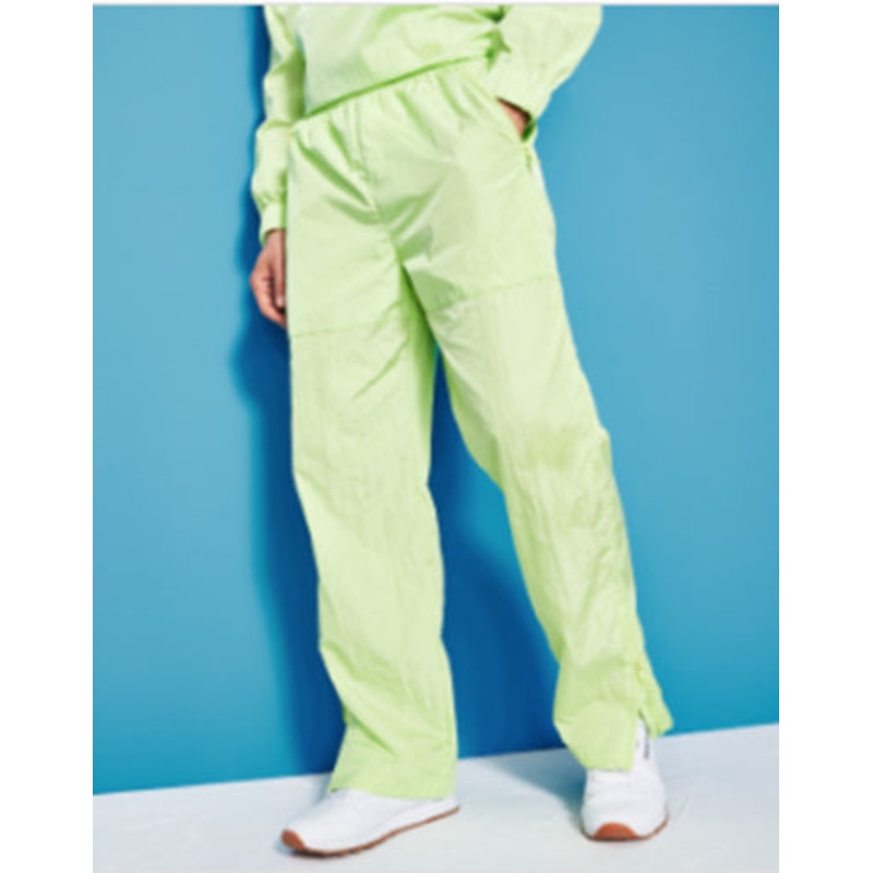 Royalty By Maluma Men's Fitted Utility Nylon Joggers Pants Mojito Green Large