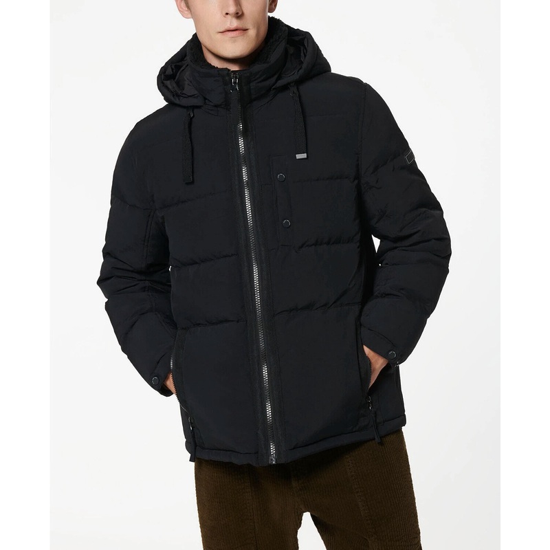 Marc New York Hubble Men's Crinkle Down Jacket Black XL Coat