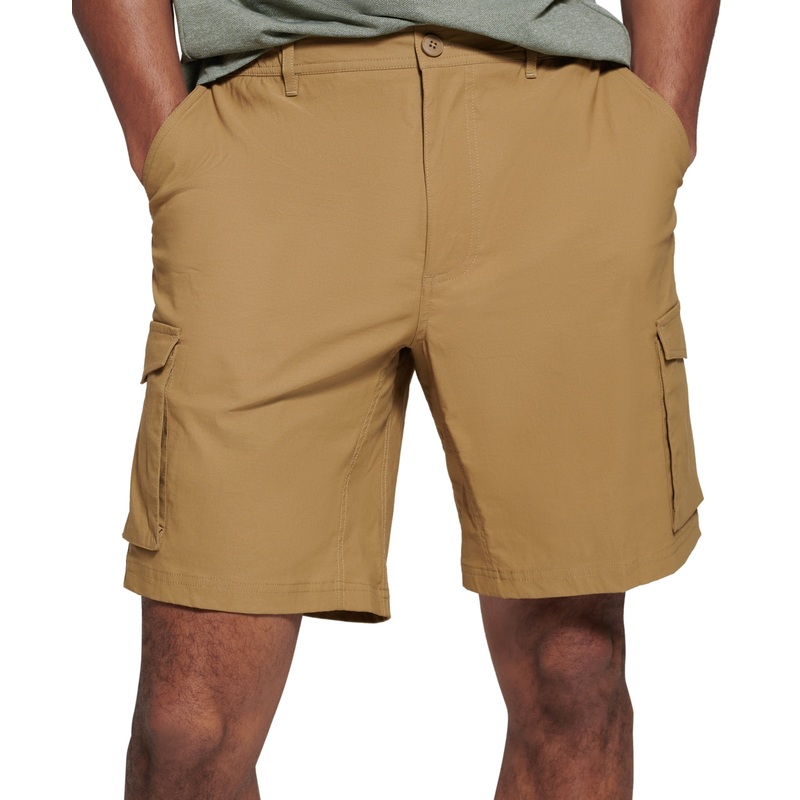 BASS OUTDOOR Mens Cargo Shorts Ermine Brown Small