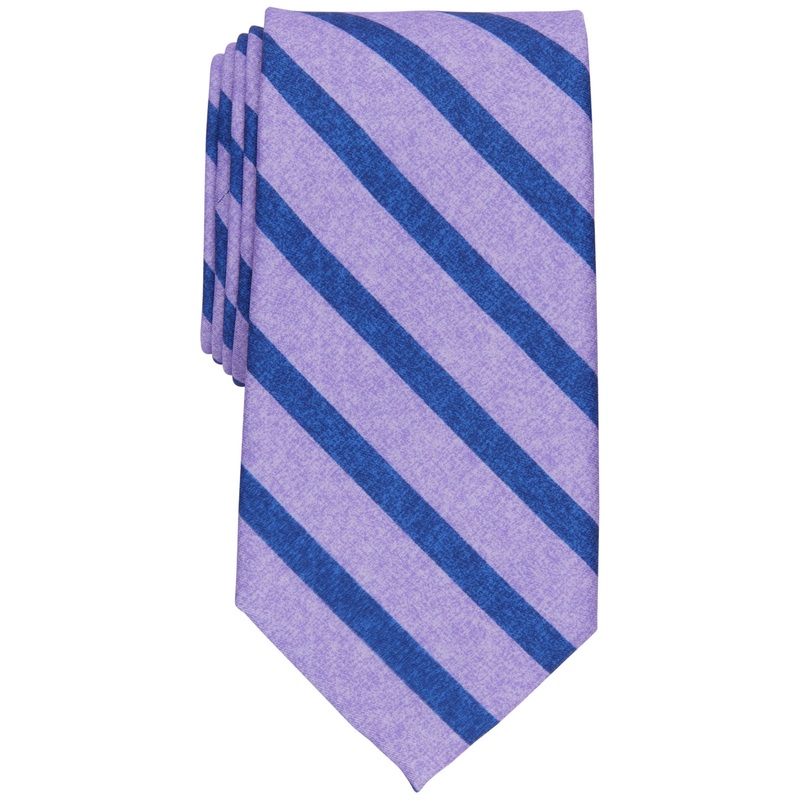 Club Room Men's Tie Lilac Stripe