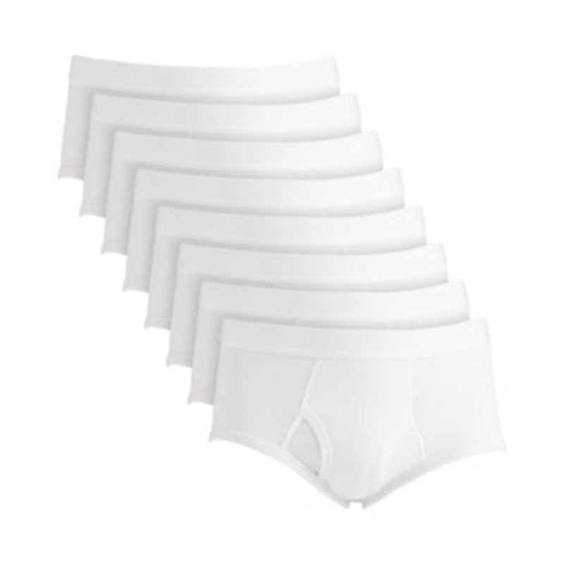 Club Room Mens Briefs Underwear 8 Pack White XL