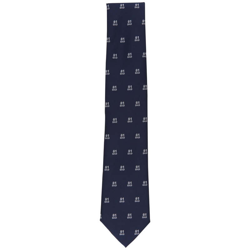 Club Room Mens Classic Necktie 1 Dad Navy Blue Tie OS