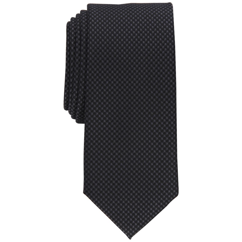 Alfani Men's Dove Slim Necktie Black