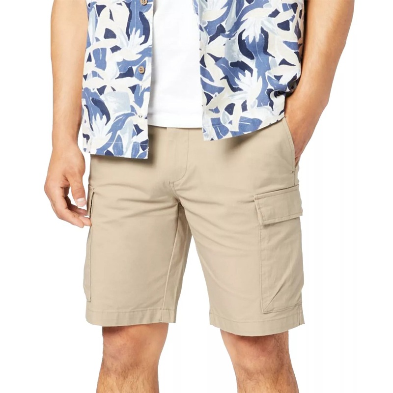 Dockers Men's Smart 360 Tech Cargo 9" Shorts Beige Tan 44