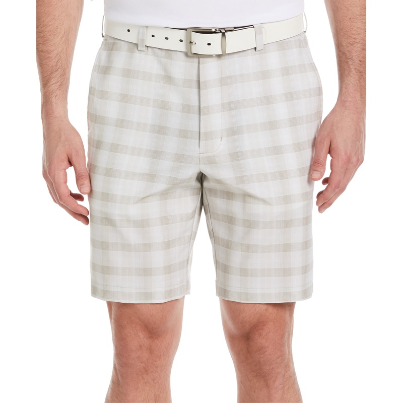 PGA TOUR Mens Moisture Wicking 9" Golf Shorts Tan 40