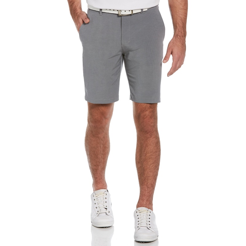 Pga Tour Men's Big & Tall 4 Way Stretch Shorts Dark Grey Heather 50