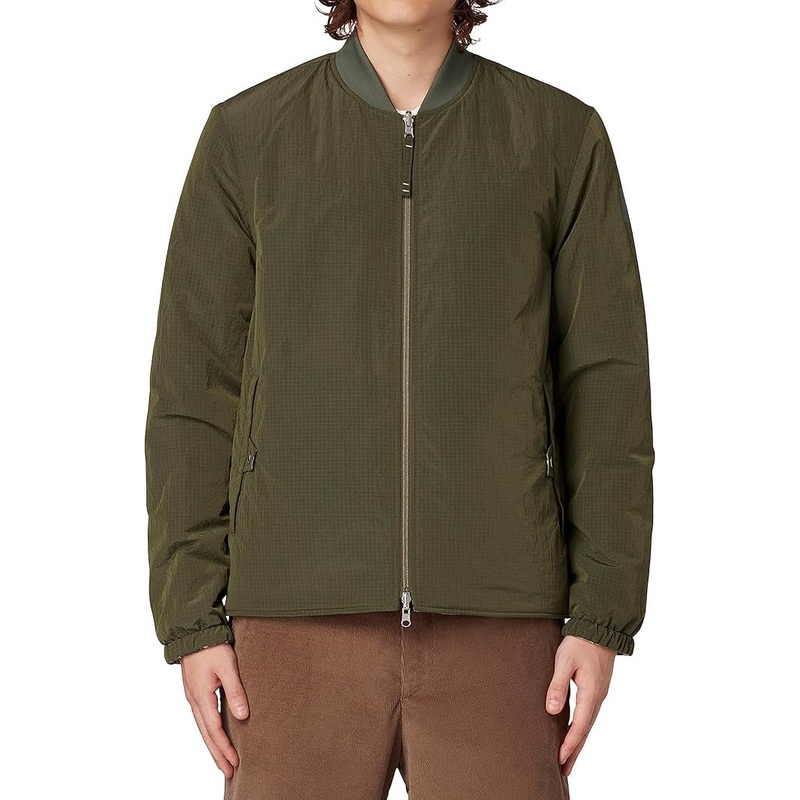 Ps Paul Smith Mens Reversible Bomber Jacket XXL 2XL Leaf Green