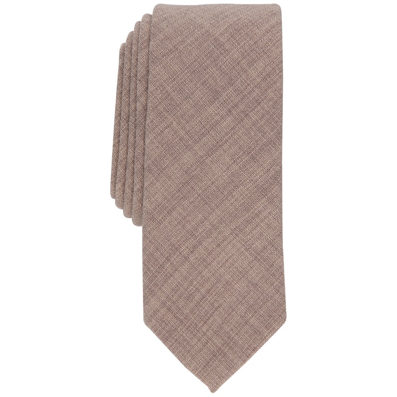Bar Iii Men's Barclay Solid Tie Blue Necktie
