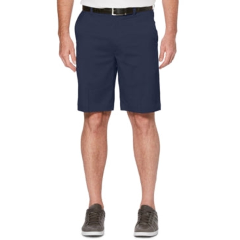 Pga Tour Men's Flat Front Active Waistband Shorts Navy 30