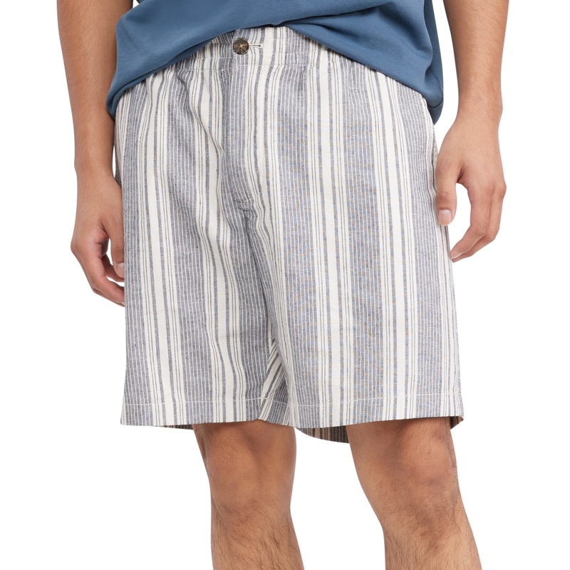 Tommy Hilfiger Men's Bold Stripe 7" Shorts Carbon Navy Stripe 2XL