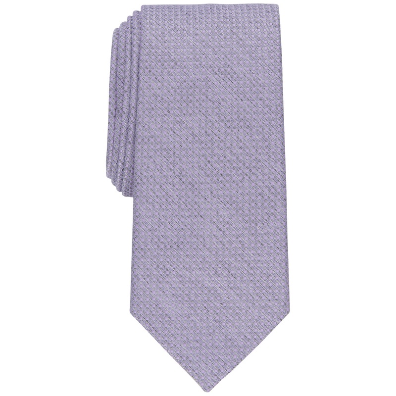 Alfani Men's Parson Slim Tie Purple Necktie