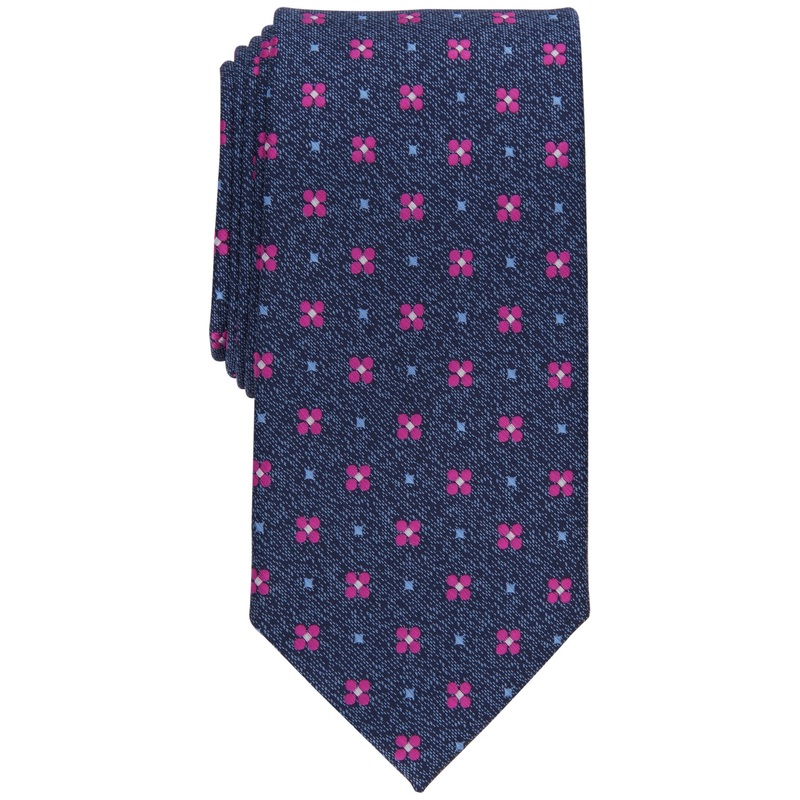 Club Room Mens Ridgeway Necktie Rose