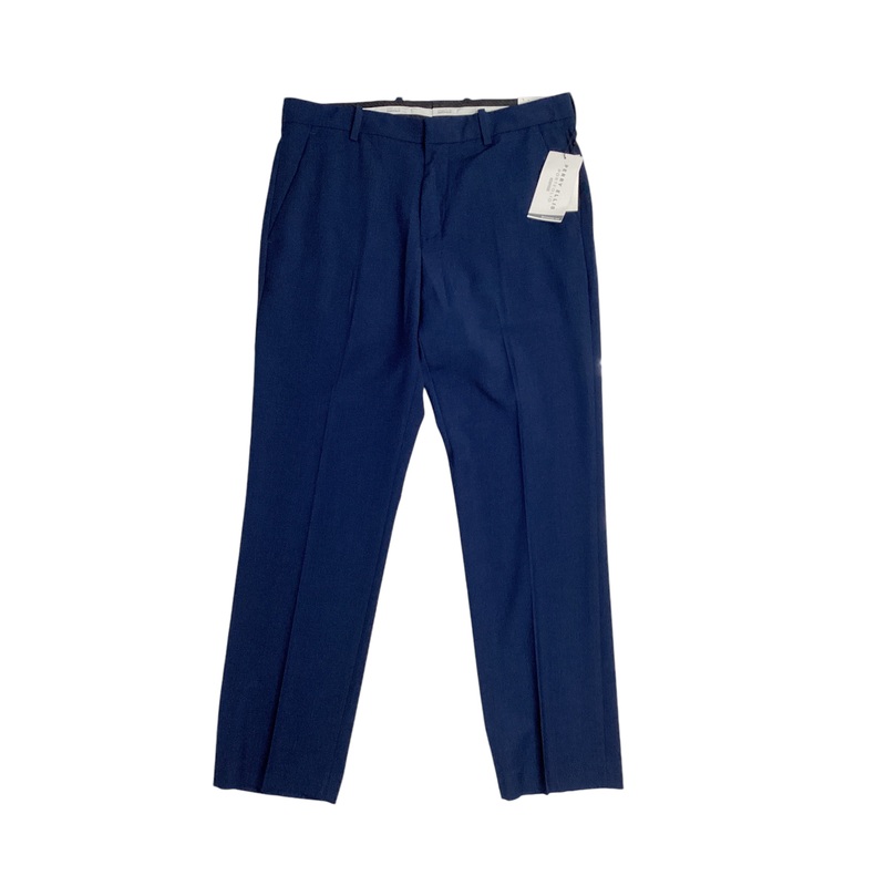 Perry Ellis Portfolio Mens Modern Fit Suit Dress Pants Blue Pants 32 x 32