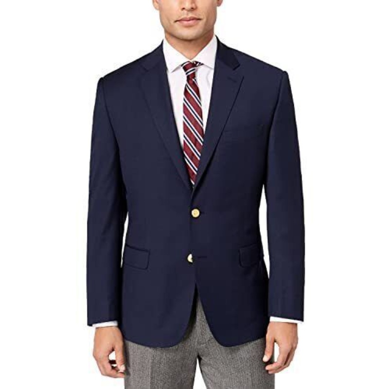 Lauren Ralph Lauren Men's UltraFlex Classic-Fit Sport Coat 36S Bright Navy