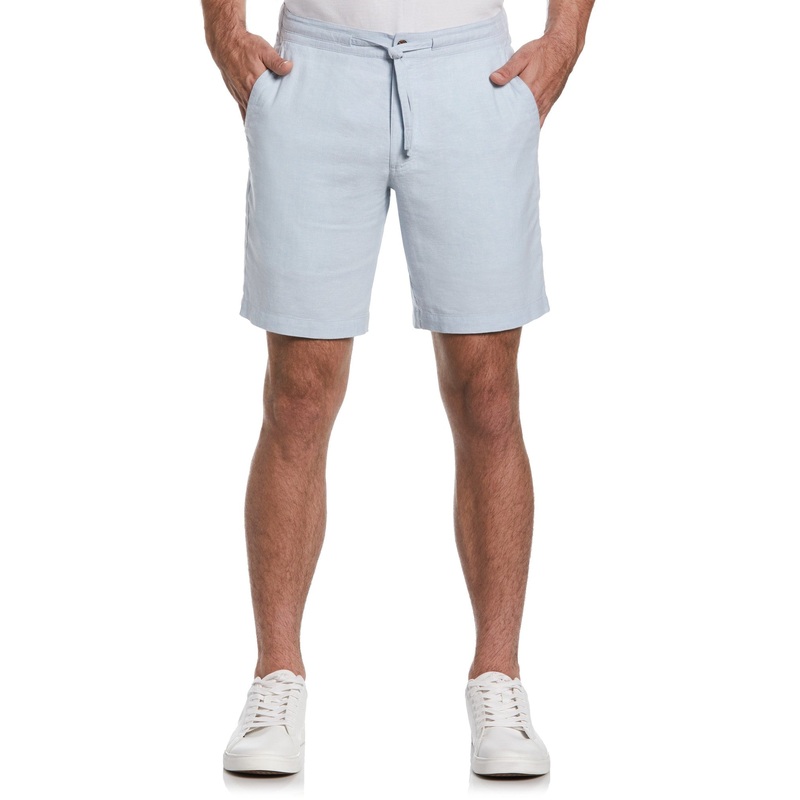 Cubavera Mens Drawstring Shorts Cerulean Blue XL