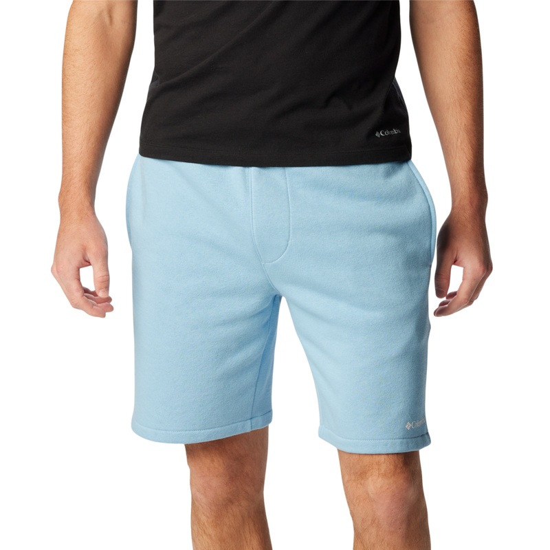Columbia Mens Trek Relaxed Fit Logo Shorts Jet Stream Blue XL