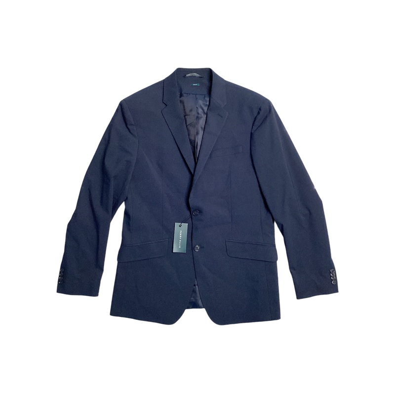Perry Ellis Mens Slim Fit Suit Jacket Blazer Navy 42R