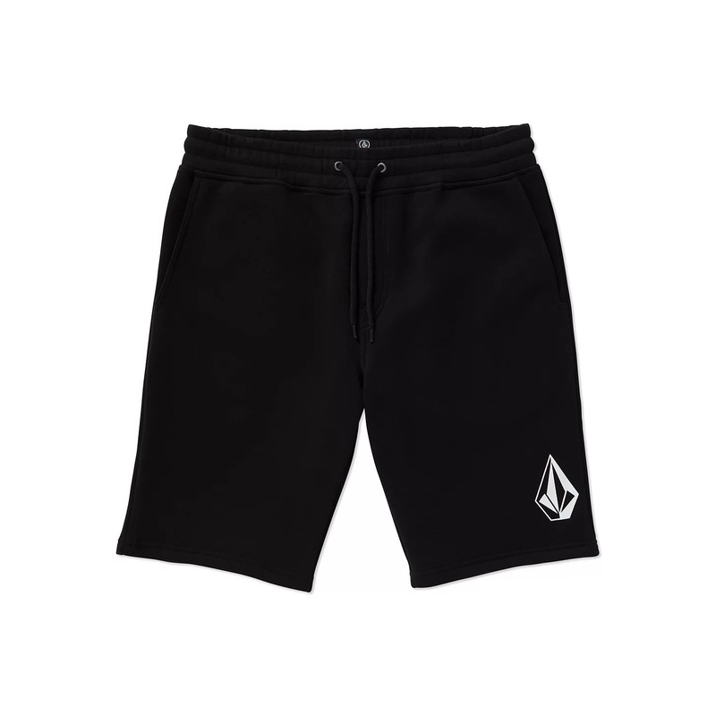 Volcom Men's Bretter Fleece Sweat Shorts Small Black