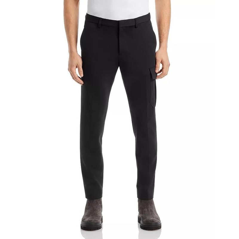 ATM Anthony Thomas Melillo Ponte Mens Slim Fit Cargo Pants 28 x 30 Black
