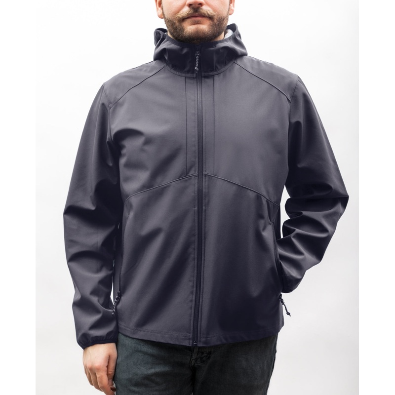 Hawke & Co. Jersey Lined Men's Soft Shell Jacket Carbon Large