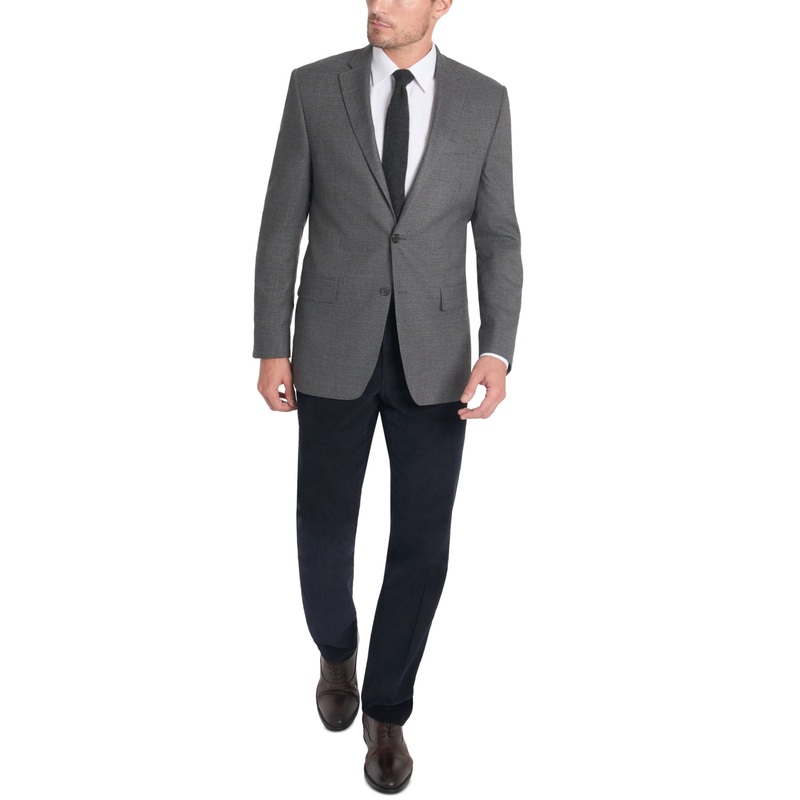 Lauren Ralph Lauren Classic Fit Sport Coat Blazer Grey 48R