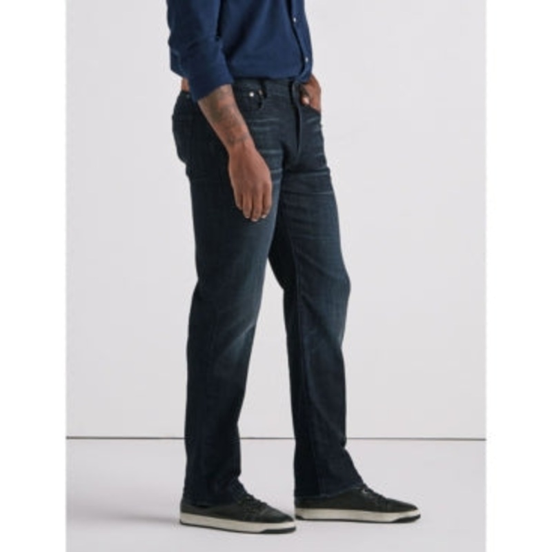 Lucky Brand Mens 363 Straight Jeans Huron Coolmax Blue 32 x 32