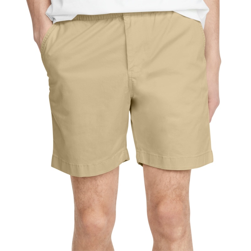 Tommy Hilfiger Men's Th Flex Stretch Theo 7 Shorts Mallet Beige XL