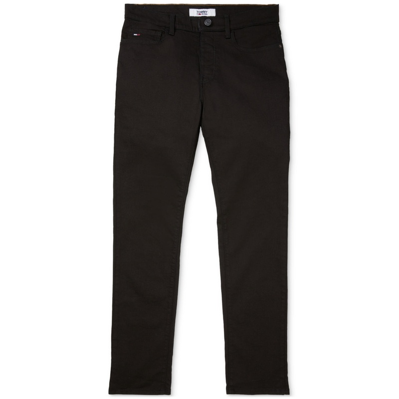 Tommy Hilfiger Mens Adaptive Straight Black Jeans 34 x 32