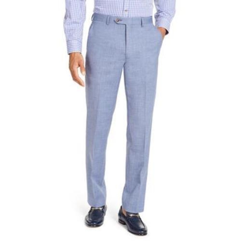 Lauren Ralph Lauren Mens Wool Blend Suit Separate Pants Light Blue 42 x 32