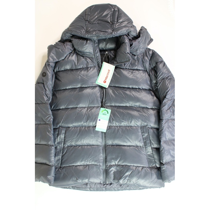 Marmot Men's Stockholm Ii Down Puffer Jacket XL Steel Onyx Grey
