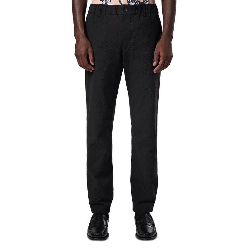 NN07 Mens Theodor Relaxed Straight Pants 34 x 32 Navy Blue