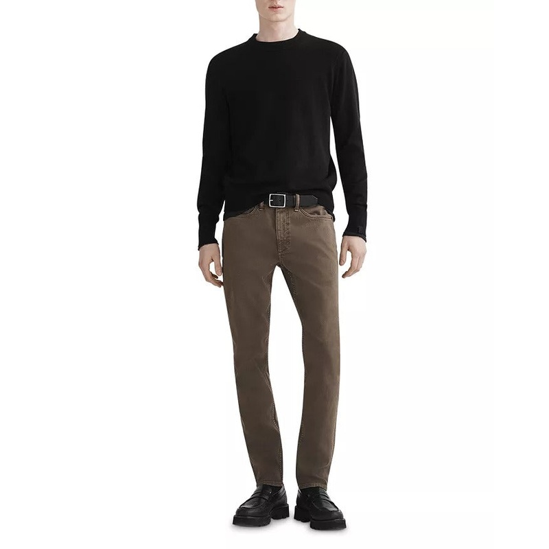 rag & bone Mens Fit 2 Aero Stretch Slim Fit Jeans 29 x 32 Grey Gravel