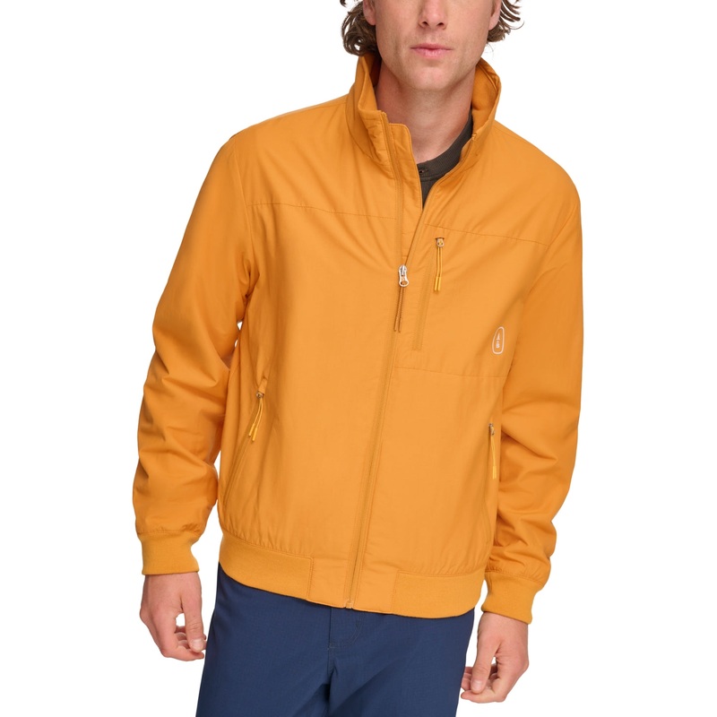 Bass Outdoor Men's Bomber Jacket Coat Desert Sun Orange Small