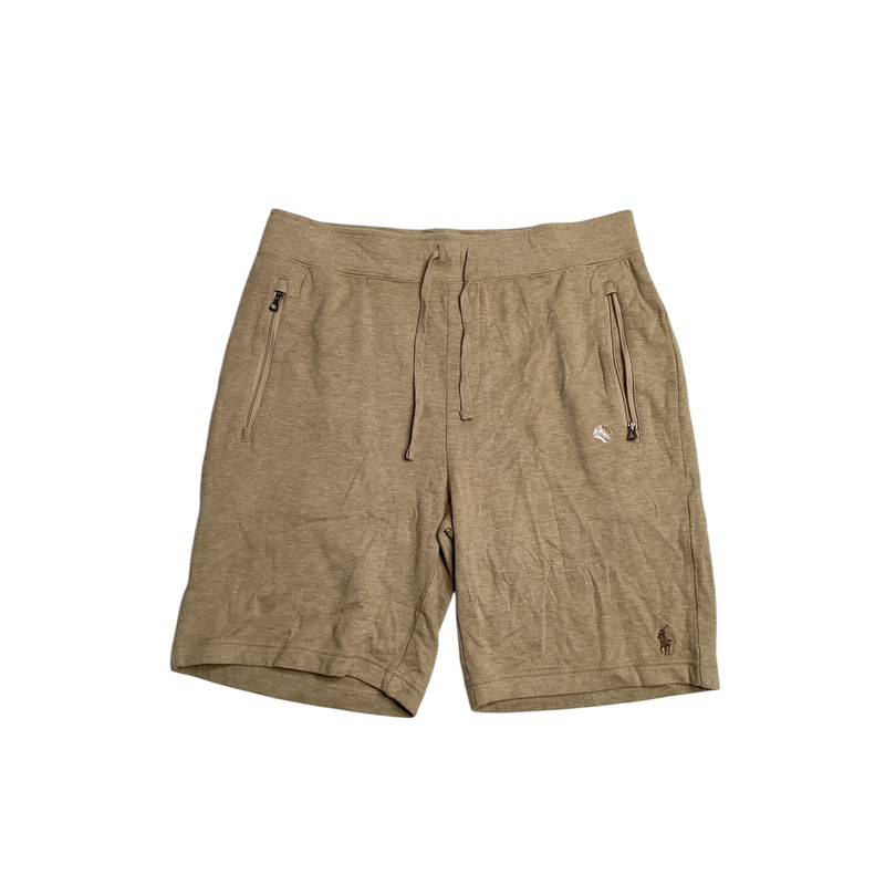 Polo Ralph Lauren Men's 8.5 Inch Luxury Jersey Shorts Tan Medium