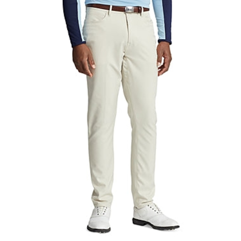 Polo Ralph Lauren Mens Rlx Classic Fit Performance Twill Pants Beige 32 x 32