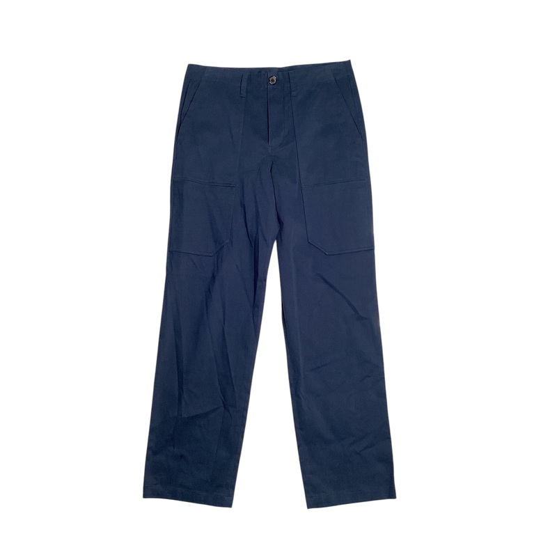 PS Paul Smith Mens Cotton Blend Loose Fit Pants 29 x 30 Navy Blue