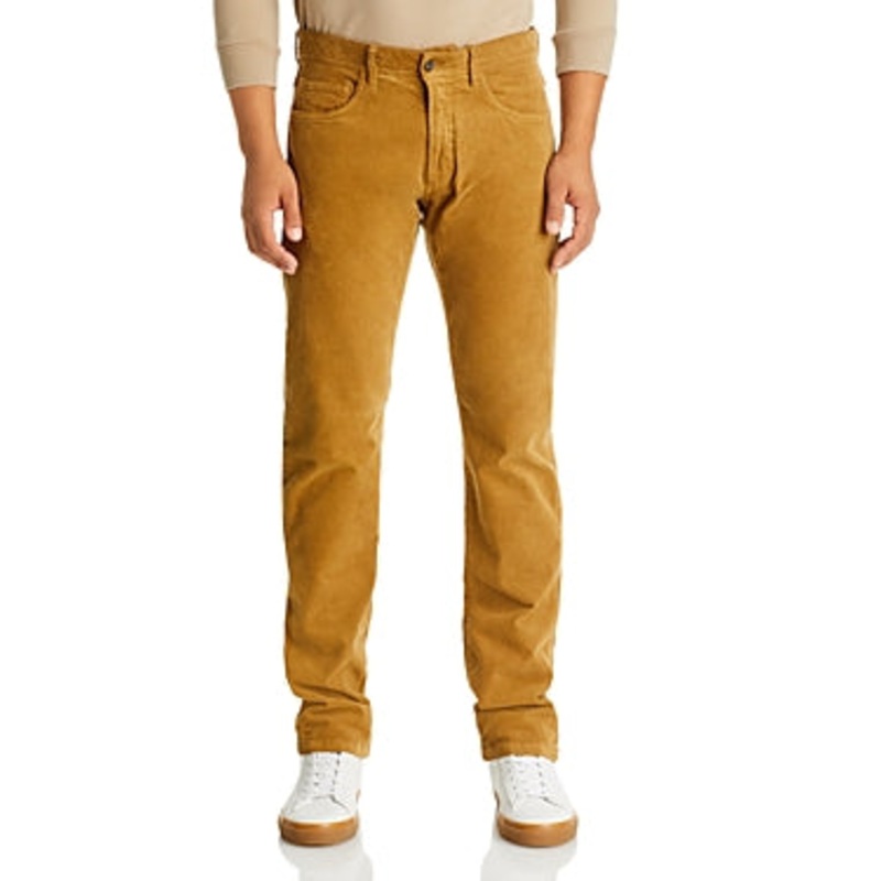 The Men's Store Slim Fit Corduroy Jeans Brown 30 x 30