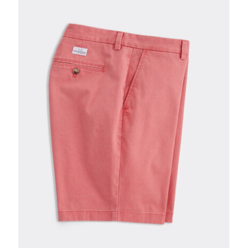 Vineyard Vines Mens Breaker Regular Fit 9 Inch Cotton Shorts Red 40